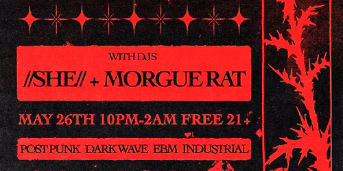 Goth Night at Gracie's \ud83e\udd40 With Special Guest DJ Morgue Rat 