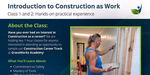 Introduction to Construction as a Career!