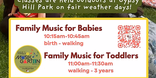 Molly's Musikgarten at Queen City Music Studios: SUMMER 2026