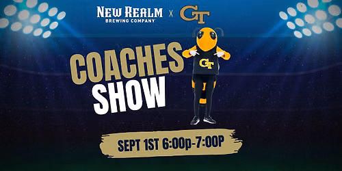 Georgia Tech Coaches Show @ New Realm Brewing