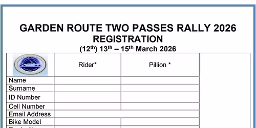 Two Passes Rally 2026