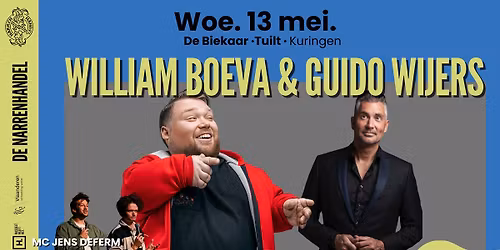 Narrenhandel Comedy Club met William Boeva & Guido Wijers - De Biekaar - Tuilt