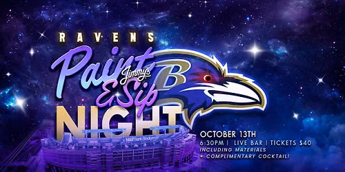 \ud83c\udfc8 Paint Like a Raven: Purple Pride Paint & Sip