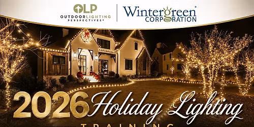 2026 Holiday Light Training