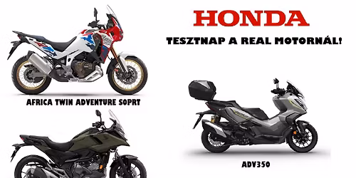 HONDA tesztnap REAL Motor Gy\u0151r! 