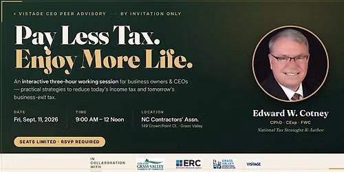 Pay Less Tax - Enjoy More Life!