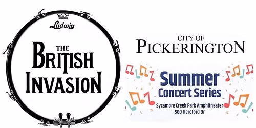 THE BRITISH INVASION In-Concert in PICKERINGTON, OH, at the SYCAMORE CREEK PARK AMPHITHEATER