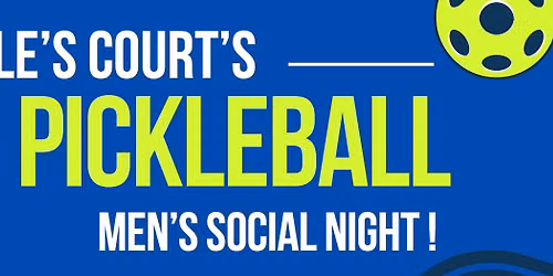 Mens Social Pickleball Night