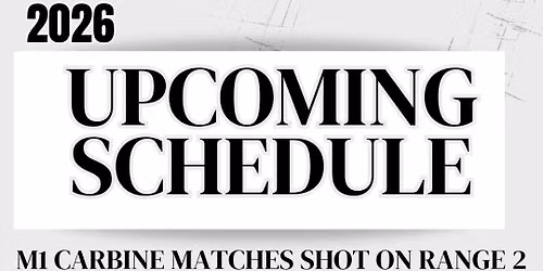 2026 M1 Carbine Match Series