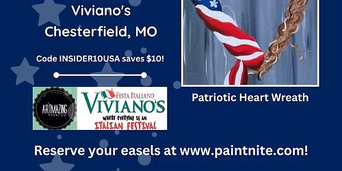 06\/26\/2026 Paint Nite at Viviano\u2019s in Chesterfield, MO