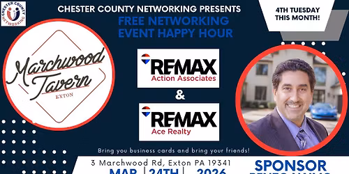 Chester County Networking Monthly Happy Hour