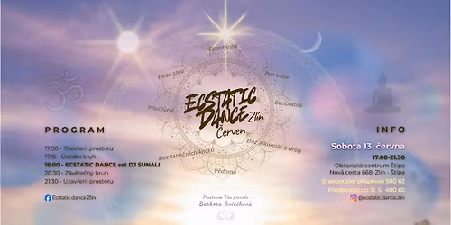 ECSTATIC DANCE ZL\u00cdN|DJ SUNALI|\u010cERVEN