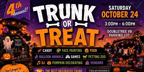 4th Annual Trunk or Treat at DoubleTree Virginia Beach