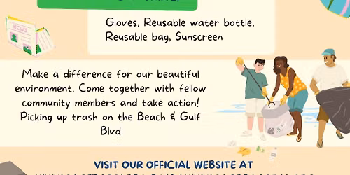 Navarre Beach Clean Up