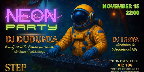 STEP \u2013 Neon Party \u2022 Kreativfabrik Wiesbaden