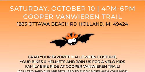 Wheelie Scary Velo Kids Bike Ride