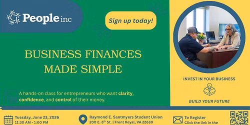 Business Finances Made Simple - Front Royal