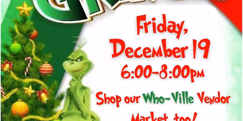 Pizza with The Grinch