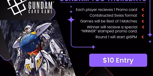 Gundam TCG Weekly League