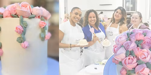 HTX Cake Decorating Experience: Buttercream Tulip Cake