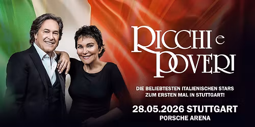 RICCHI E POVERI \u2013 live in STUTTGART!