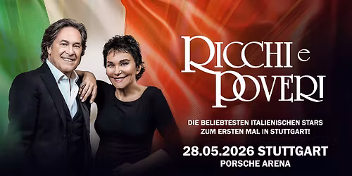 RICCHI E POVERI \u2013 live in STUTTGART!