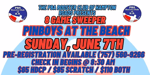 PBA Booster Club 8 Game Sweeper @ Pinboys at the Beach (6\/7)