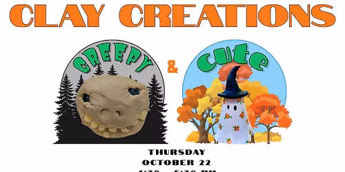 Creepy & Cute Clay Figure Workshop