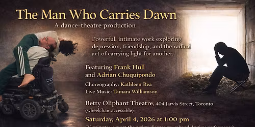 The Man Who Carries Dawn - a dance-theatre production