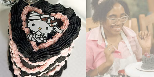 Houston Cake Decorating Class | Spooky Sanrio Cake Night