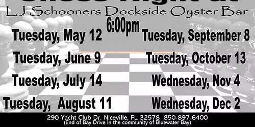 Chess Night at LJ Schooners