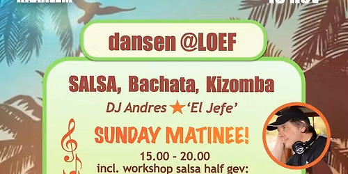 Salsamotion Salsa Sunday @ Paviljoen Loef aan de Mooie Nel in Haarlem