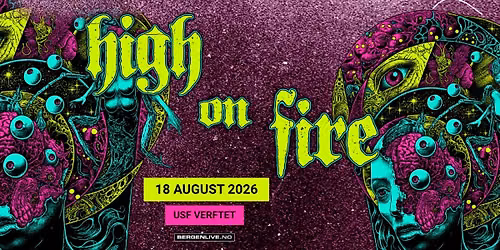 High On Fire \/\/ USF Verftet