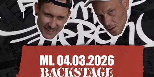 257ERS | ENDLICH ERWACHSEN, DU HRNSHN - TOUR 2026 | BACKSTAGE M\u00dcNCHEN 2026