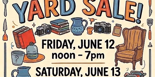 Multi-Family Yard Sale for Charity