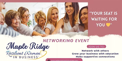 Maple Ridge Women In Business Networking Event