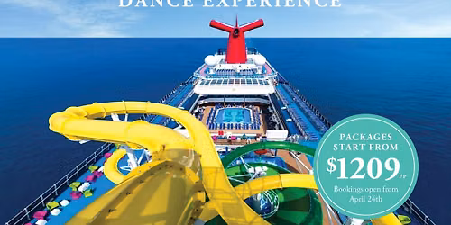Dance Cruise July 6 to 16,  2026 