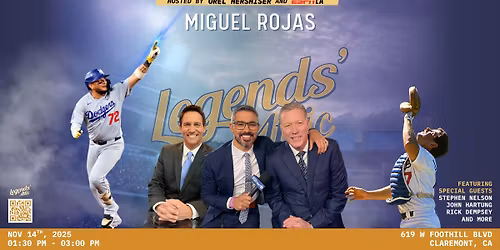 Dodgers Miguel Rojas Autograph Signing in Claremont | Live Photo Op Event at Legends\u2019 Attic