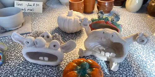 Halloween family pottery workshops