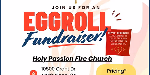 Eggroll Fundraiser - May 23