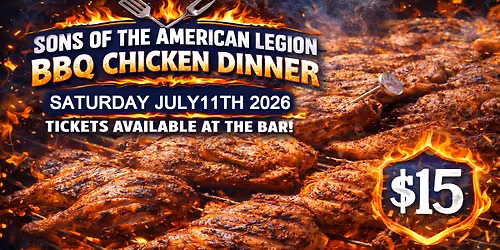 Sons of the American Legion Jeff Davis Post 18 BBQ Chicken Dinner!