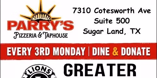Dine & Donate at Parry\u2019s