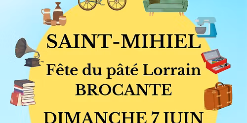 Brocante Place Ligier Richier - Dimanche 7 Juin