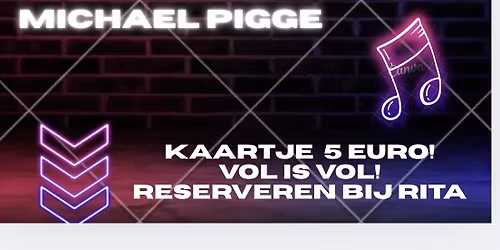 FC TWENTE + Hollandse avond Michael Pigge kaartje \u20ac5,00