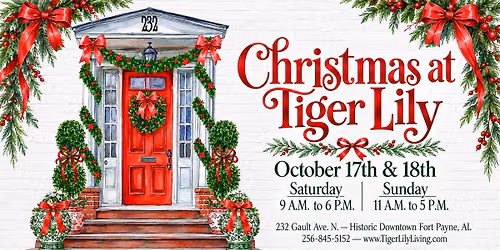 Christmas at Tiger Lily