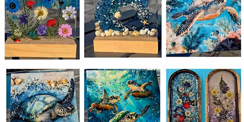 Craft Class with Resin - 3 Project Choices - You Pick!