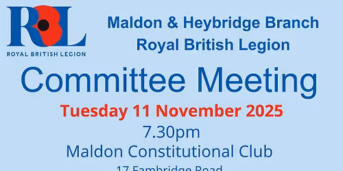 M&H Branch Committee Meeting