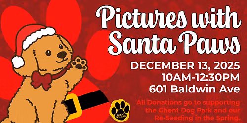 Pictures with Santa Paws
