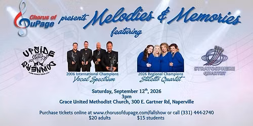 Fall Show \u201cMelodies and Memories\u201d
