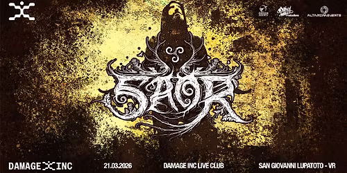 SAOR + Lili Refrain + Dewfall - Live @ Damage Inc Live Club (Verona)